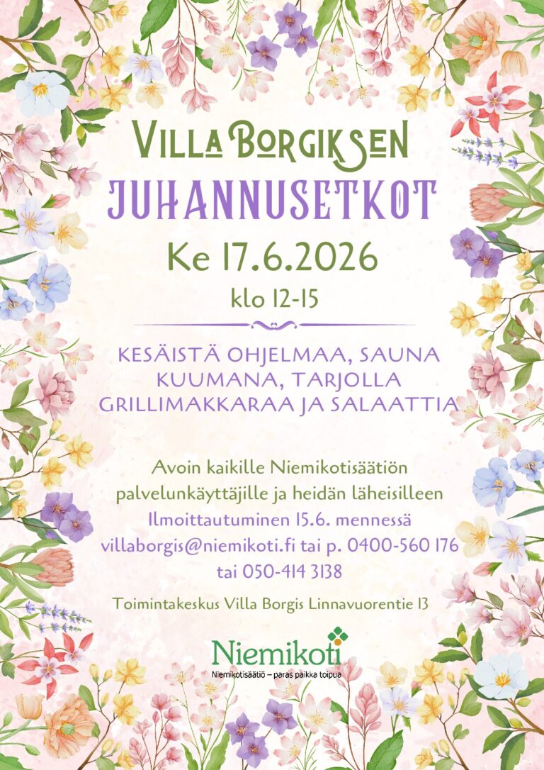Villa Borgiksen juhannusetkot