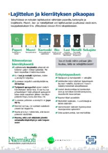 Kesän ympäristöteema: kierrätys