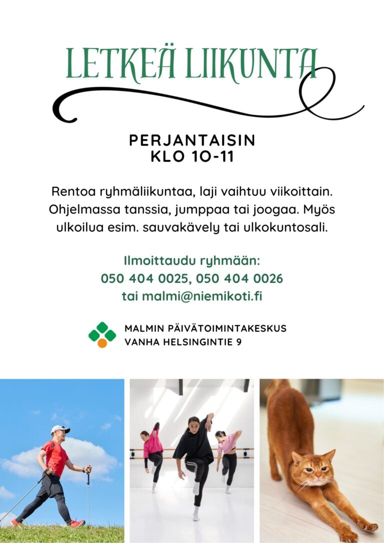 Letkeä liikunta