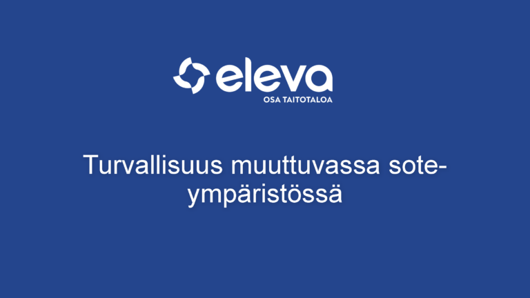 Pakollinen koulutus kaikille työntekijöille 1.10.2026, klo 13, TEAMS
